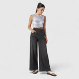 Upanje - udobne in elastične hlače z visokim pasom