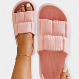 Enobarvne Lahke Sandale