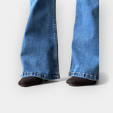 Visok pas Flare kavbojke