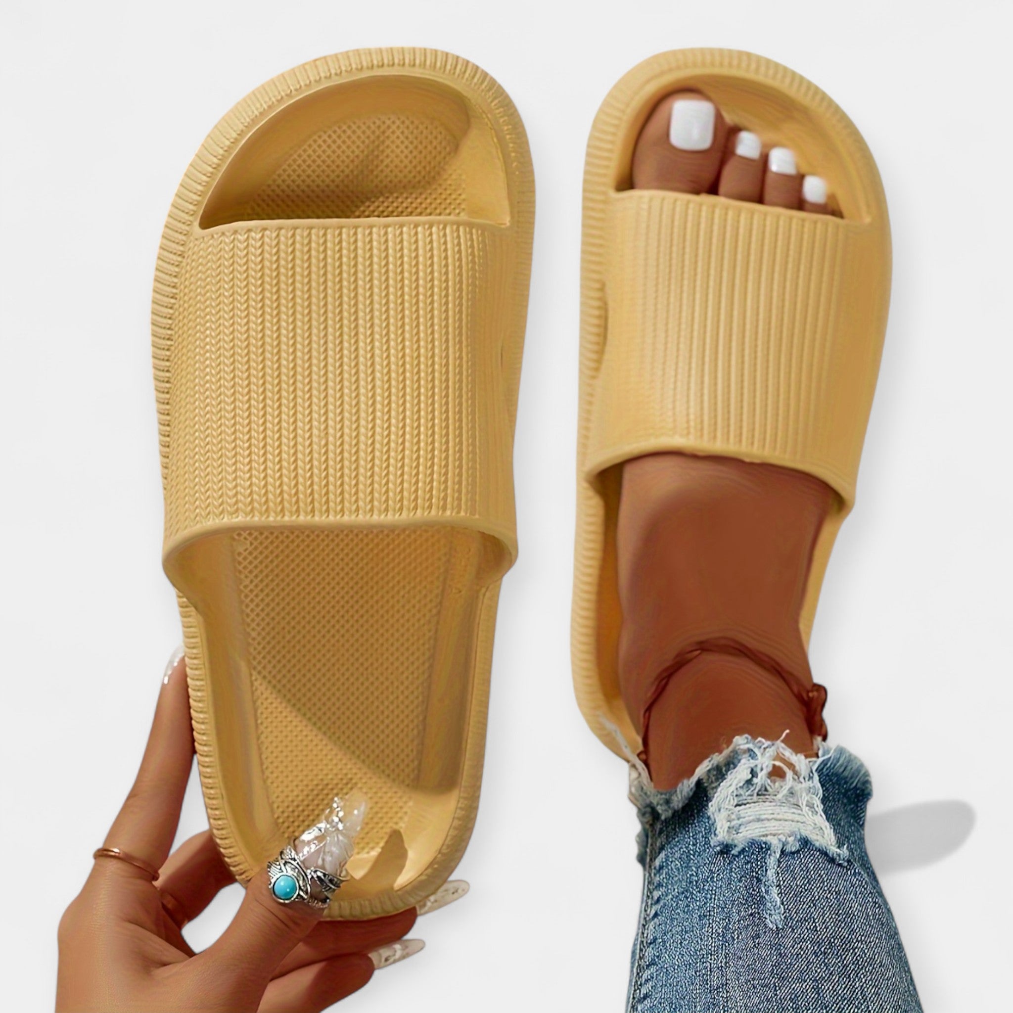 Copati za dom in plažo