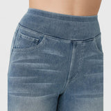 Upanje - udobne in elastične hlače z visokim pasom