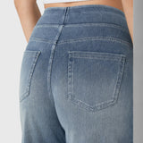 Upanje - udobne in elastične hlače z visokim pasom